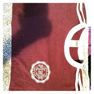 Medium PINK t-shirt in Maroon